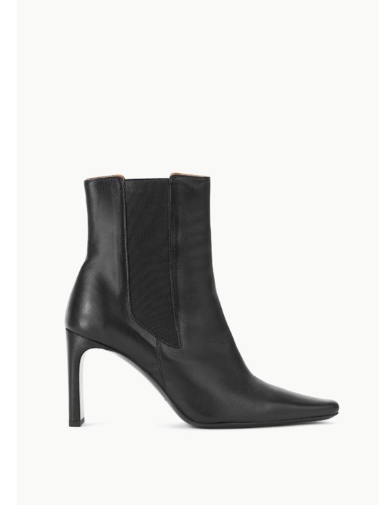 STAUD Shoes - NIB STAUD “Wally” High Heel Ankle Boot in Black Leather - Size 40 / W’s10